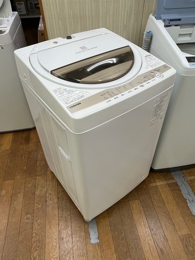 激安!! 2022年 TOSHIBA 6.0kg AW-6GM1(W) 分解クリーニング済