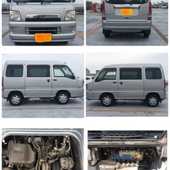 H16 サンバーバン　5MT 低走行　車検ほぼ2年付の画像