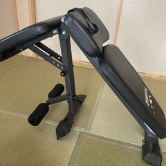 中古美品 FLYBIRD フライバード トレーニングベンチ ブラック トレーニング器具 筋トレ 腹筋 スポーツの画像