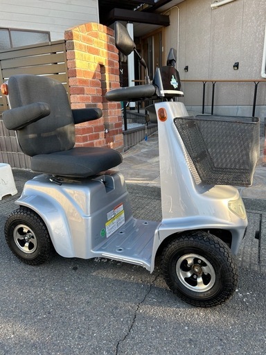 『値下げしました』　セニアカー　シニアカー　ハンドル型電動車いす