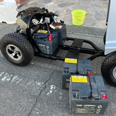 セニアカー　ハンドル型電動車いすの画像
