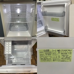 I343 🌈 2022年製♪ SHARP 冷蔵庫 (152L) ⭐ 動作確認済 ⭐ クリーニング済の画像
