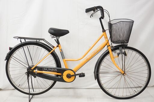 POUR TOUJOURS シティサイクル 26インチ