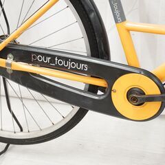 POUR TOUJOURS シティサイクル 26インチの画像