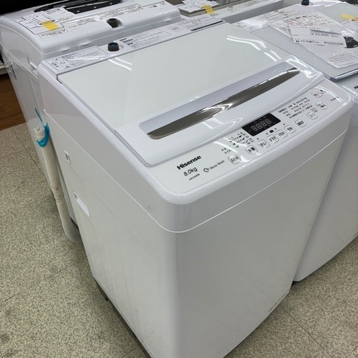 リユースのサカイ東金店　Hisense 洗濯機　21年製　8kg TJ13571 リユースのサカイ東金店 Hisense 洗濯機 21年製 8kg TJ13571