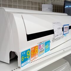 ★リユースのサカイ高崎店★TJ12380 TOSHIBA ルームエアコン RAS-E221M（W) 2.2kw 18年製 室内機分解洗浄済みの画像