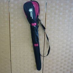 ☆NORTHWAY SPORTS パークゴルフクラブ ECOAS NSG-2015-55 NPGA認定品 右打ち用 長さ84cm 質量561g ボール＆ティー付き ケース付き 札幌 北20条店の画像