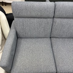 リユースのサカイ東金店　美品！2人掛けソファー　グレー　TJ13573の画像