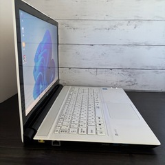 ⭐️美品【Windows11✨】 NEC LAVIE Note Standard NS150/G /15.6インチ/メモリ8GB/SSD大容量480GB/Microsoft Office2021搭載/2017年製/バッテリー良好🔋✨の画像