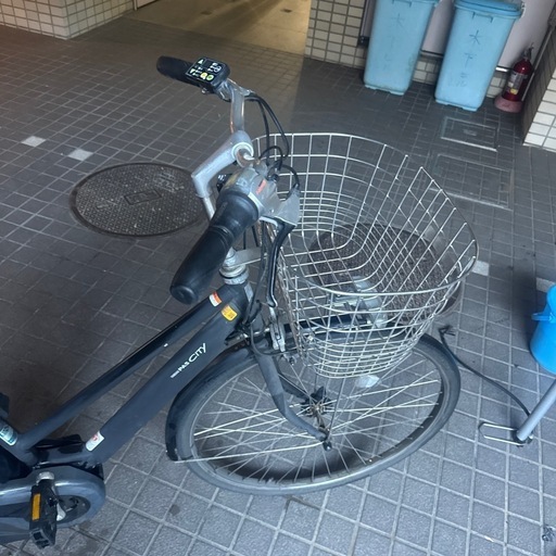 電動自転車27インチヤマハパスシティPAS CITY 大容量12.8ah