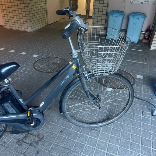 電動自転車27インチヤマハパスシティPAS CITY 大容量12.8ah