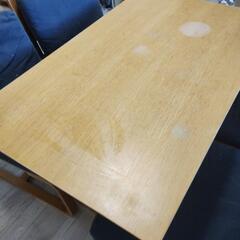 無印良品　ダイニングセット　リビングでもダイニングでも　130cmサイズの画像