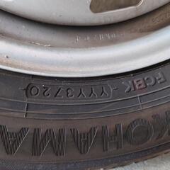 スタッドレスタイヤ　155/70r13 ホイール付き　セットの画像