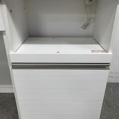 NITORI/ニトリ キッチンボード リガーレ 幅120 ダストBOX付 ソフトクローズ モイス レンジボード 食器棚 中古家具 店頭引取歓迎 R9887の画像