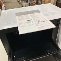 ☆値下げ☆O2507-809 ヤマダホールディングス オーブンレンジ YMW-WT18J1 2022年製 通電確認済み オーブントレイ・説明書付き 中古の画像