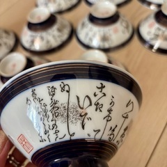 骨董品茶碗10客セットの画像