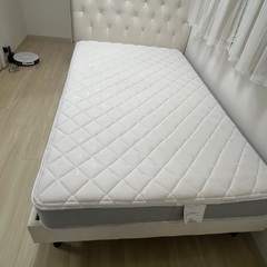 新品。Francfranc セミダブル ホワイト フレームのみ 1108050026878_01.jpg
