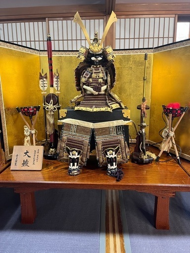 秀月謹製　五月人形　大鎧