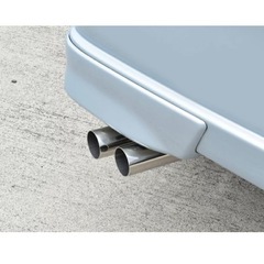 Style-Bay 昭和GP W出し マフラー エブリィワゴン DA64W ターボ 2WD 4WD 共用 競技用 装着後公道走行不可 エブリーバン DA64Vの画像