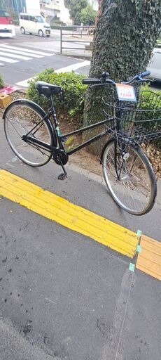 リサイクルショップどりーむ鹿大前店　No.317　自転車　27インチ　ライト・カゴ付き♪　すぐ乗って帰れますよ(≧▽≦)