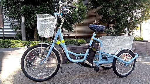 電動自転車 ミムゴ 三輪自転車 コンセント充電式 アシスト