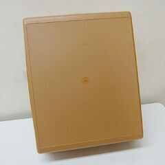 TUPPER WARE 収納ケース 幅48×奥38×高12cm セピア 収納ケース 収納 保存容器 タッパーウェア 札幌市 清田区 平岡の画像