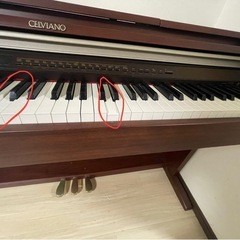 電子ピアノ　casio AP-500 ジャンクの画像