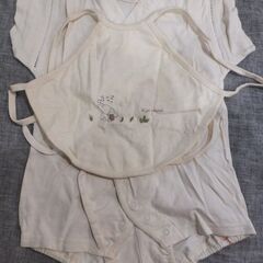 キムラタン★愛情設計★ベビー甚平★オーガニックコットン★size７０の画像