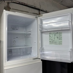 2021年製　無印良品　126L 2ドア　冷蔵庫  MJ-R13B　の画像