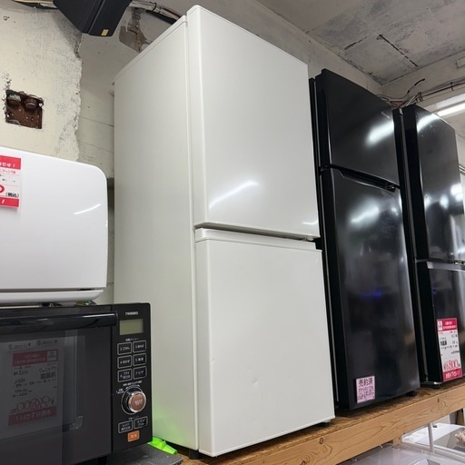 無印良品 2ドア冷凍冷蔵庫 126L 2021年製＊