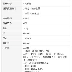 ターボハンディファン LCAF006の画像