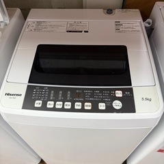 2020年製　ハイセンス　5.5K 洗濯機 HW-T55C　の画像