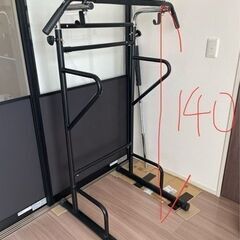 懸垂バー　高さ 225～145cm  幅 65cmの画像