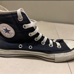 コンバース　ネイビー23センチの画像