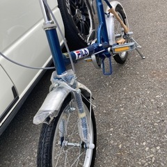 未使用　長期保管品　フィラブランド　折りたたみ自転車の画像
