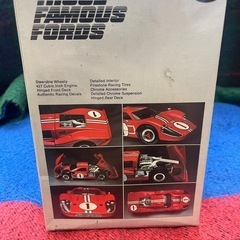 Testors社製　フォードGT Mk IV  プラモデルキット　赤色　の画像