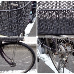【電動自転車】Panasonic ビビ 26インチ 前タイヤ、チューブ、リムバンド新品 パナソニック 電動アシスト 自転車の画像