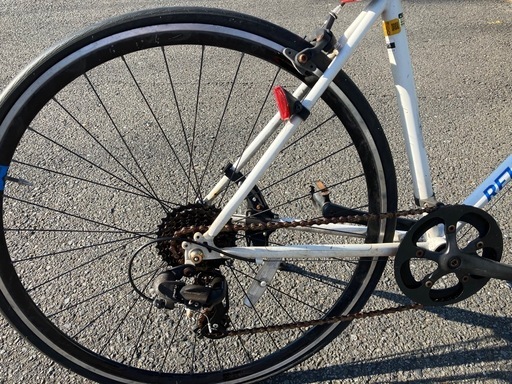 クロスバイク Fabian 7段変速 タイヤ前後交換したばかり