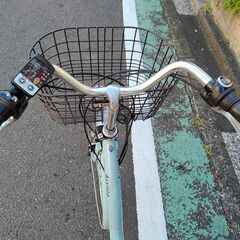 電動アシスト自転車中古　アシスタベーシック A6B16 + 専用充電器　ブリジストン製の画像