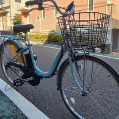 電動アシスト自転車中古　アシスタベーシック A6B16 + 専用充電器　ブリジストン製の画像