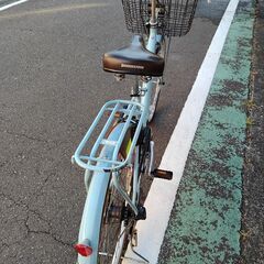 電動アシスト自転車中古　アシスタベーシック A6B16 + 専用充電器　ブリジストン製の画像