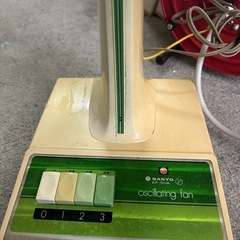 【レトロ】サンヨー　扇風機　動作品の画像