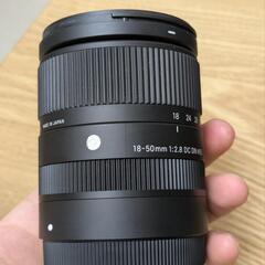 SIGMA 18-50mm F2.8 DC DN ズームレンズ　eマウントの画像