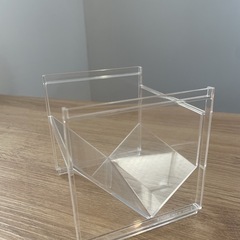 キッチン収納重なるプラスチックケース6個(8月14日まで)の画像