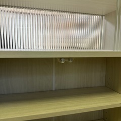 収納付きキッチンカウンター　の画像
