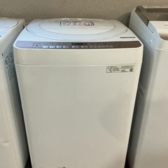 ファミリー向け🧑‍🧑‍🧒✨SHARP 7,0㎏ 2021年製 ES-T713 白 洗濯機の画像