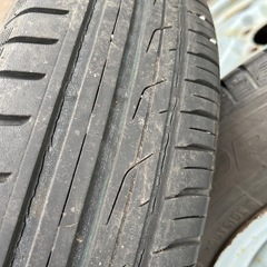 バリ溝 ジムニーホイール付きタイヤの画像