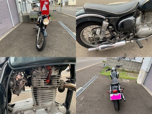 カワサキ エストレア/estrella BJ250A 250cc バイク オートバイ 実働確認済み  中古車