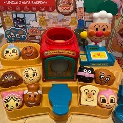 【美品】アンパンマン かまどでぷく～♪ジャムおじさんのやきたてパン工場DXの画像