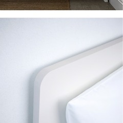 IKEAセミダブルベットの画像